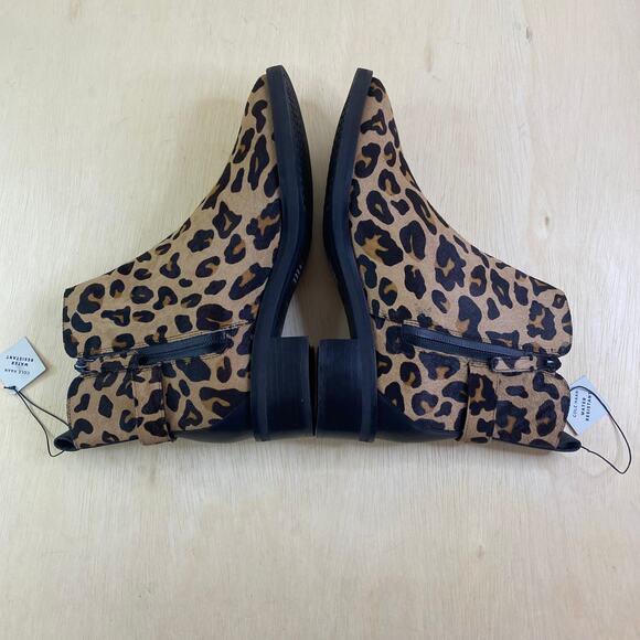 Cole Haan Womens Kimberly Water Resistant Leopard Heel Ankle Bootie Shoes 7.5B - Picture 8 of 15